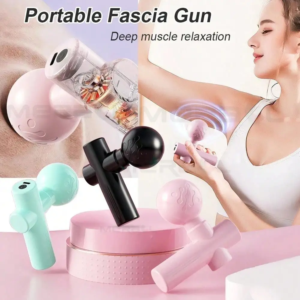 Vibration Massage Gun - Mini Pistola Massaggiante 2026, Macchina per