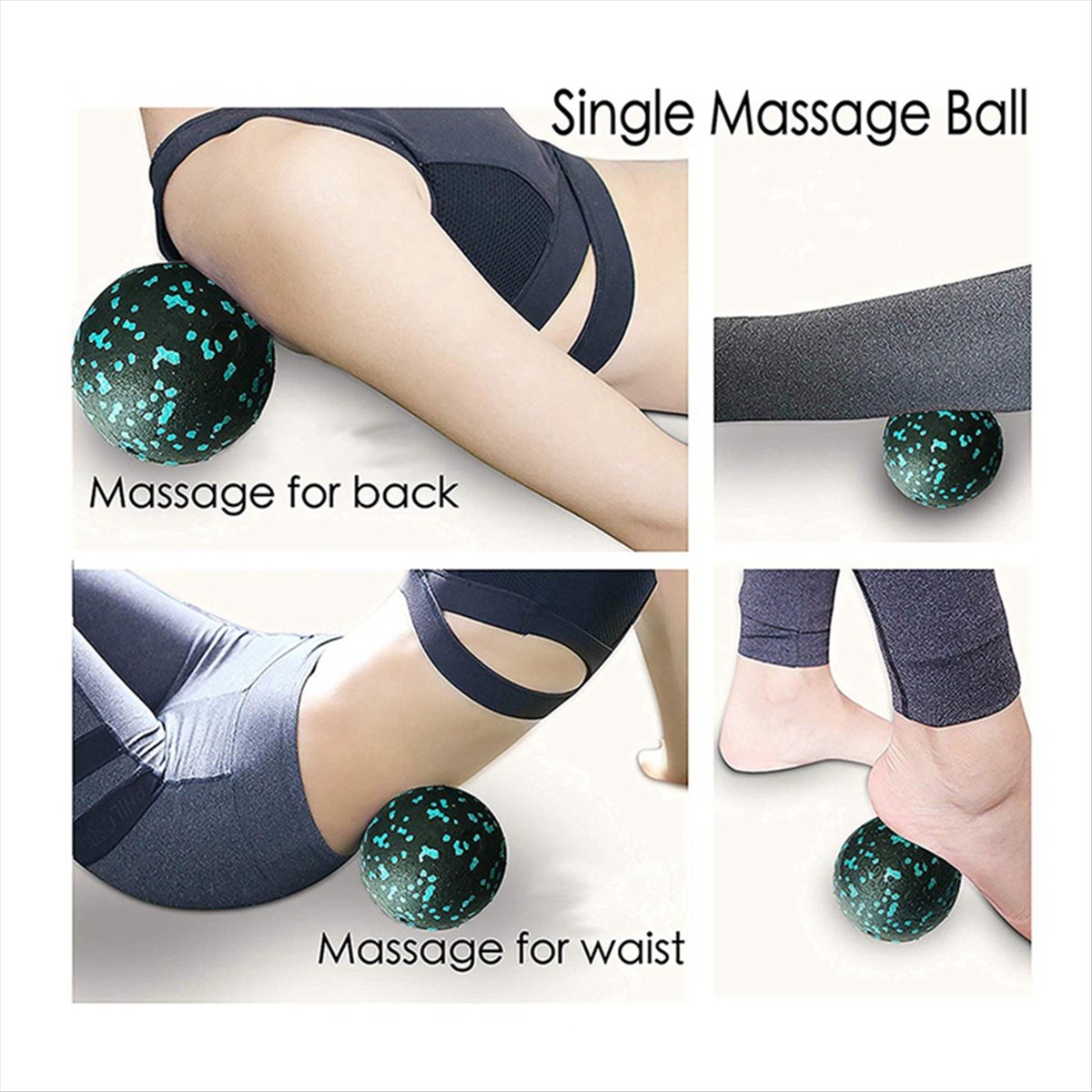 Foam Roller - ABXY Set di 3 Pezzi: Rullo