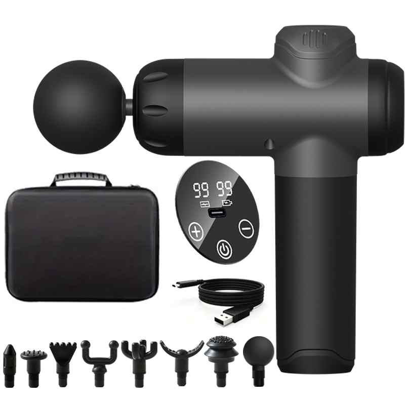 Vibration Massage Gun - Pistola per massaggio a 99 livelli
