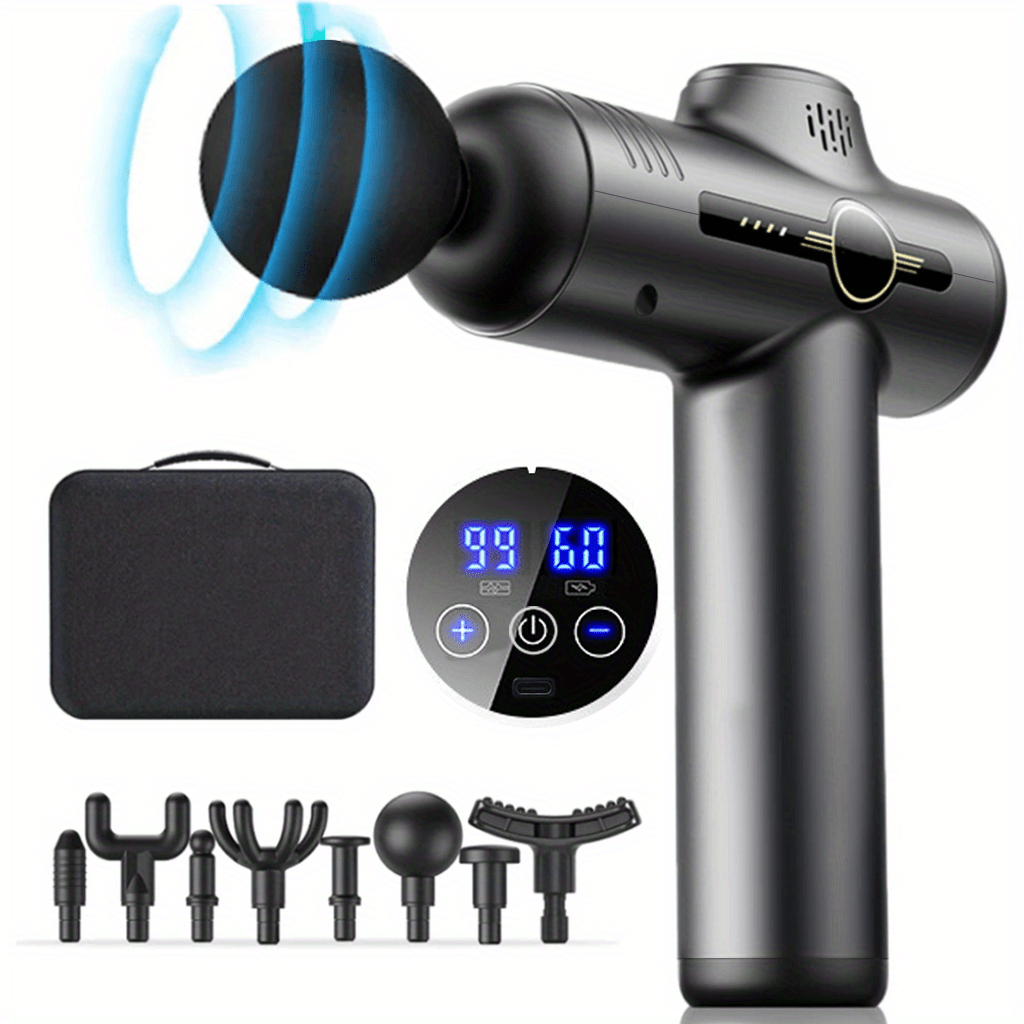 Vibration Massage Gun - Pistola per massaggio a 99 livelli