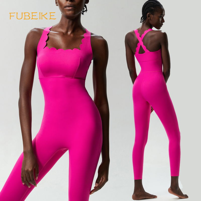 FUBEIKE Small Wave Beauty Back - Yoga Fitness Jumpsuit recensione e prezzo