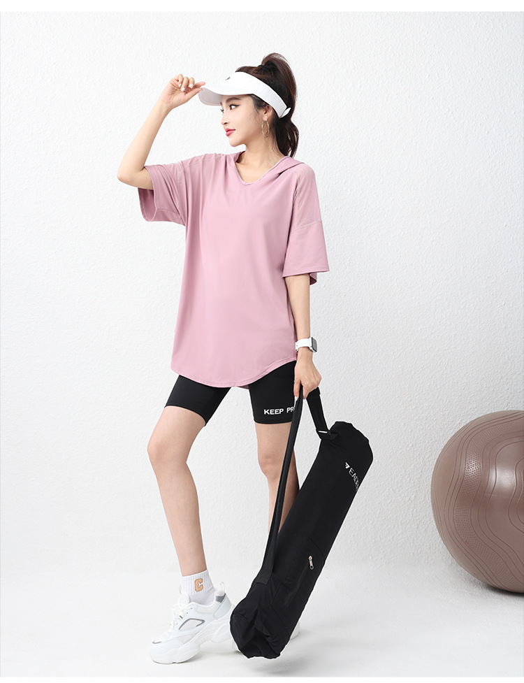 Felpa con Cappuccio a Maniche  - Yoga Fitness Hoodie recensione e prezzo