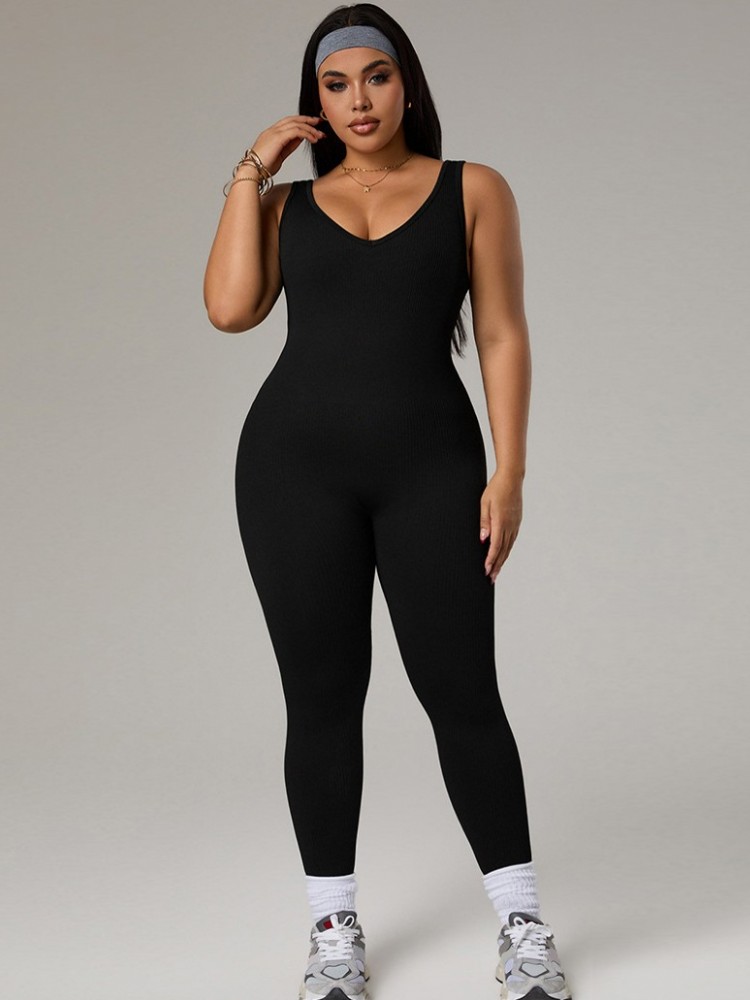 Tuta sportiva da donna taglie  - Yoga Fitness Jumpsuit recensione e prezzo
