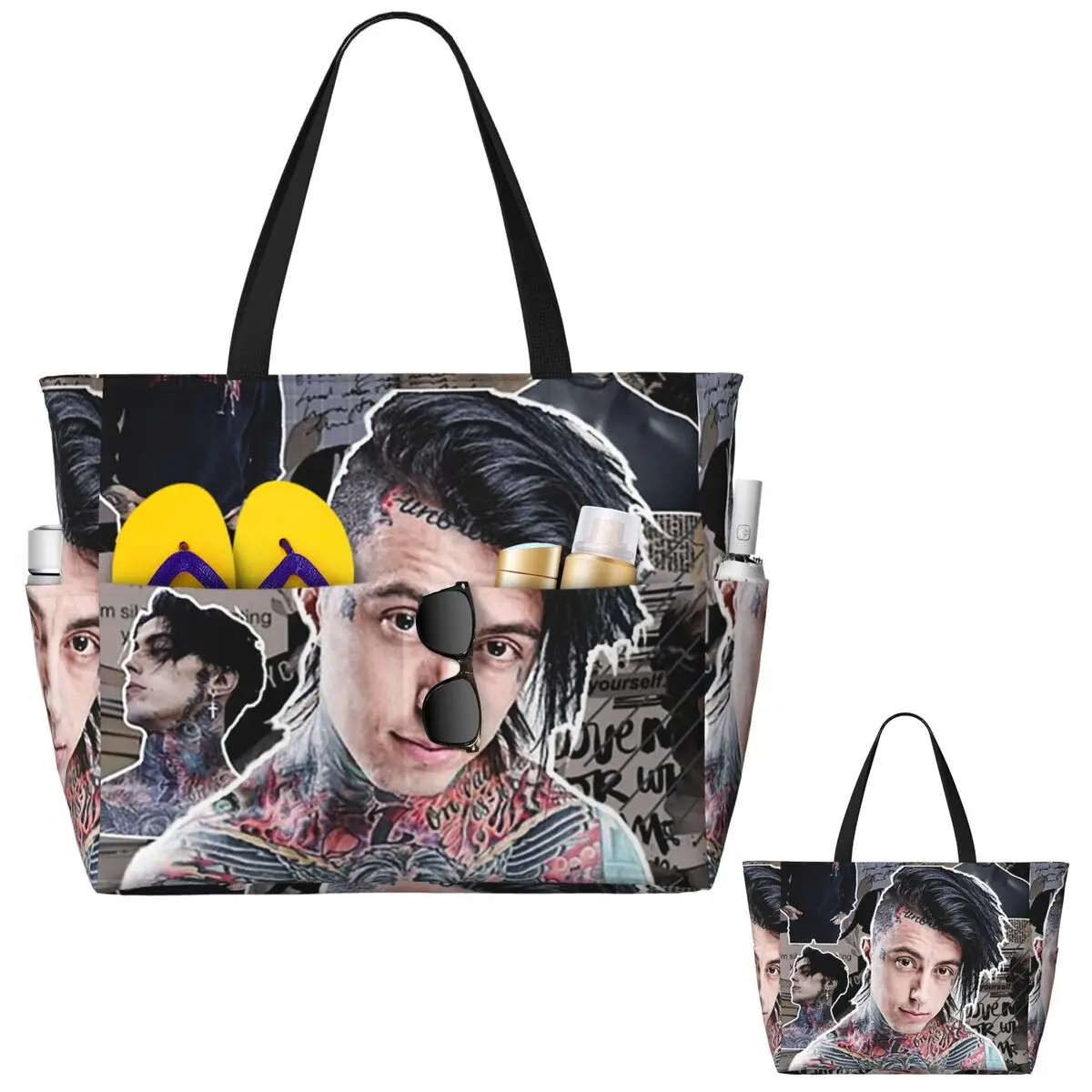 Borsa tote da spiaggia di alta - Yoga Fitness Gym Photos recensione e prezzo