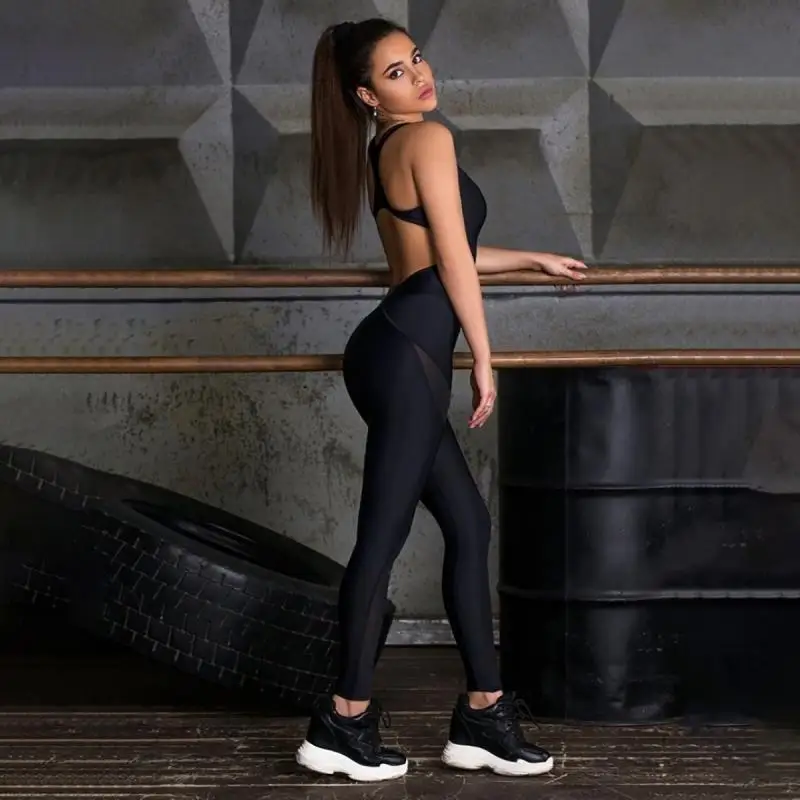 Oshoplive Tuta da Yoga Nera Ad - Yoga Fitness Jumpsuit recensione e prezzo