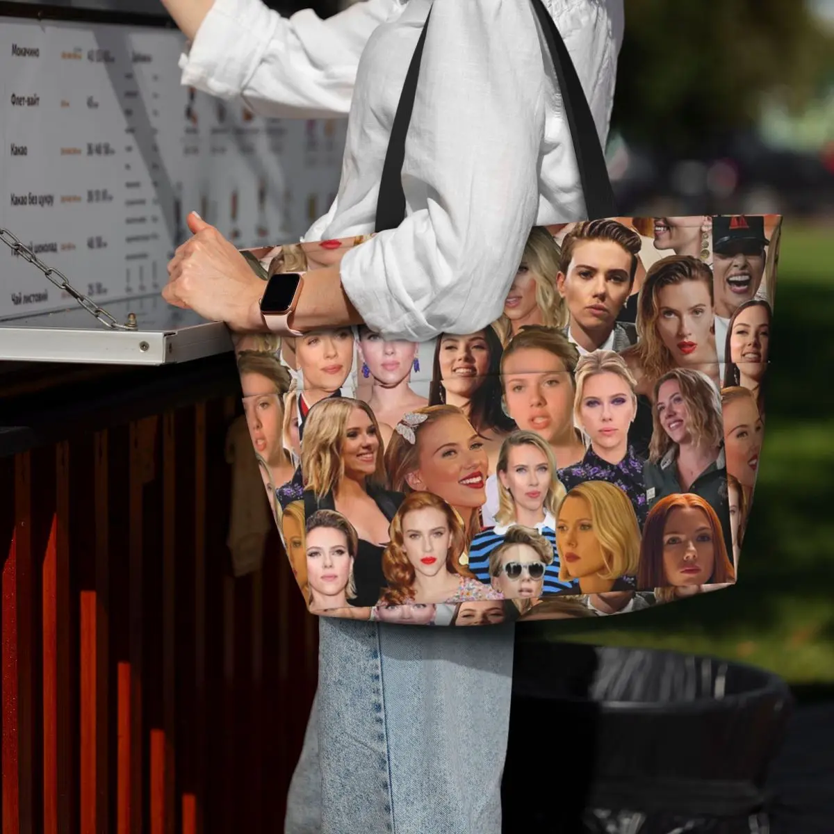 Scarlett Johansson Photo Colla - Yoga Fitness Gym Photos recensione e prezzo