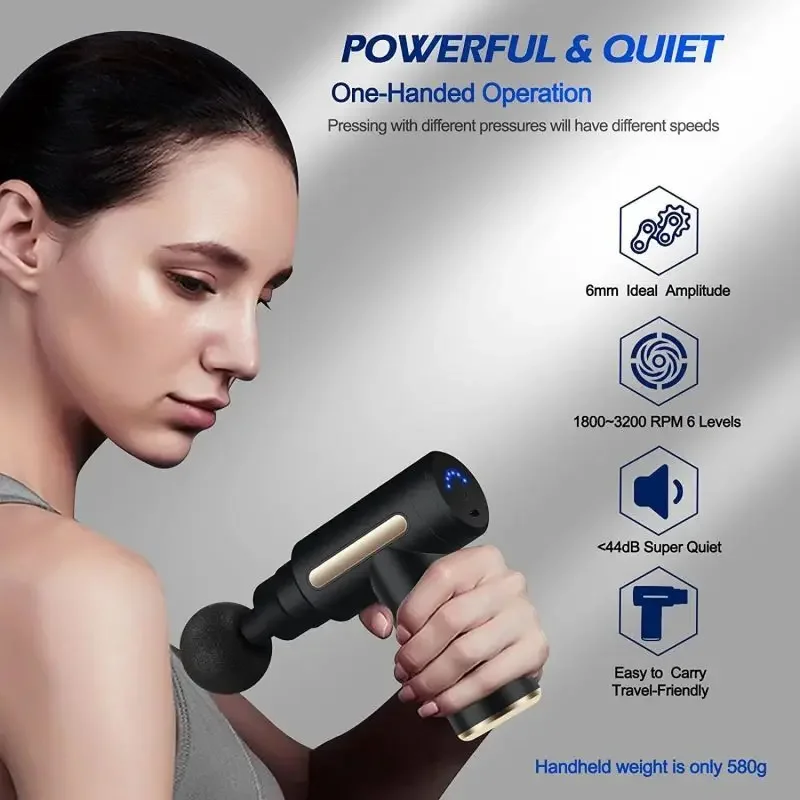 Pistola per massaggio fasciale - Vibration Massage Gun recensione e prezzo