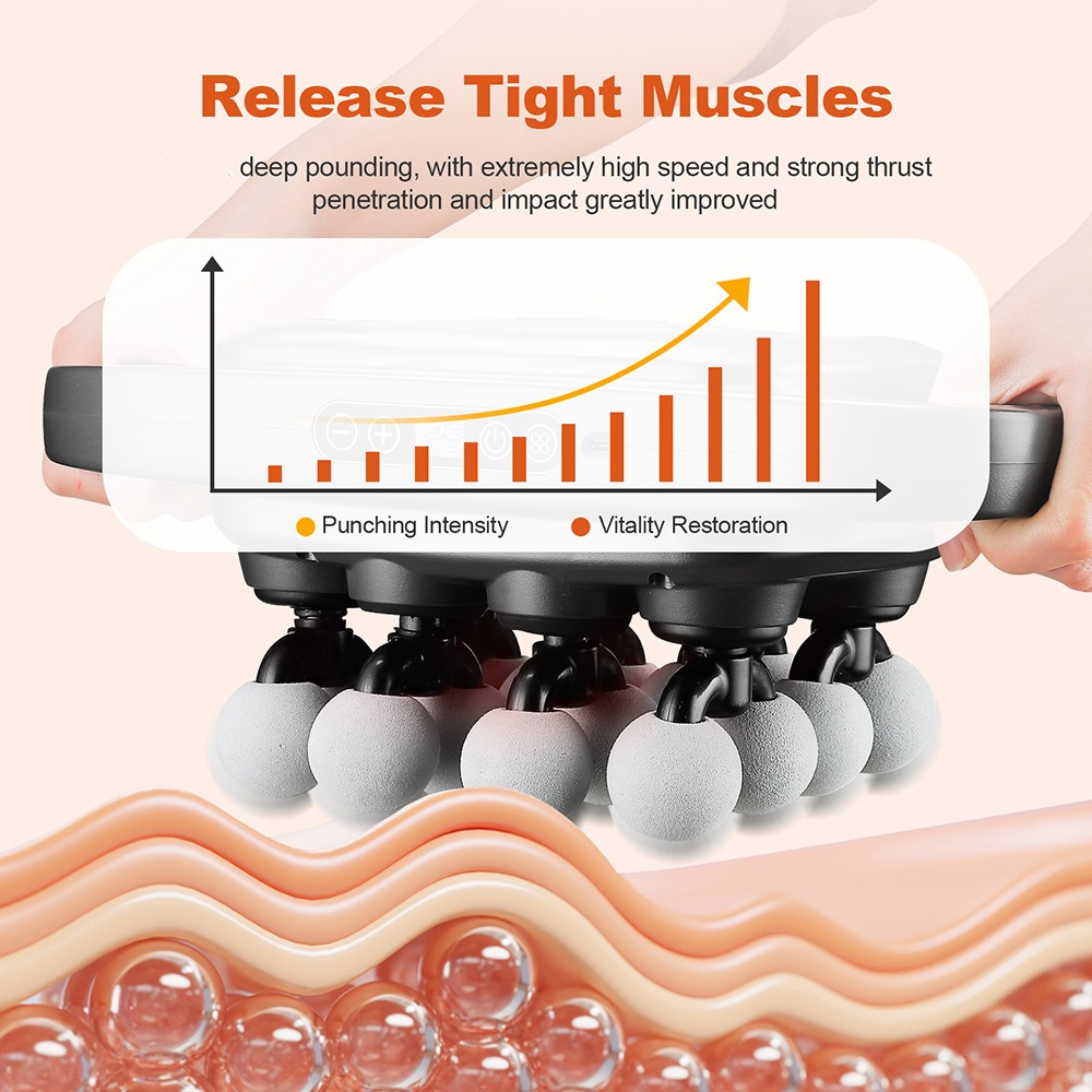 Pistola per fascia a 16 teste  - Vibration Massage Gun recensione e prezzo