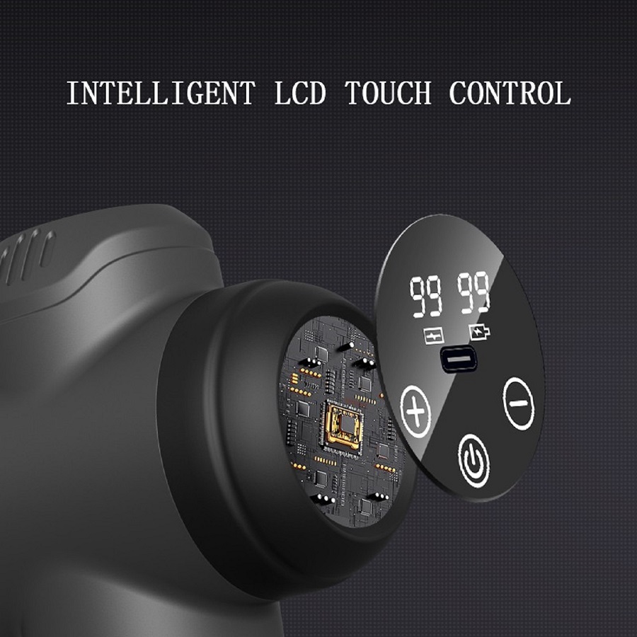 Pistola per massaggio a 99 liv - Vibration Massage Gun recensione e prezzo