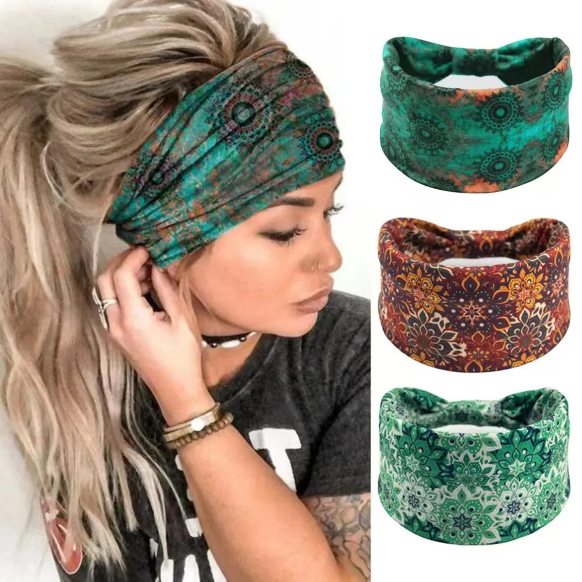 🌸 Fascia per capelli Boho Mand - Yoga Fitness Band recensione e prezzo