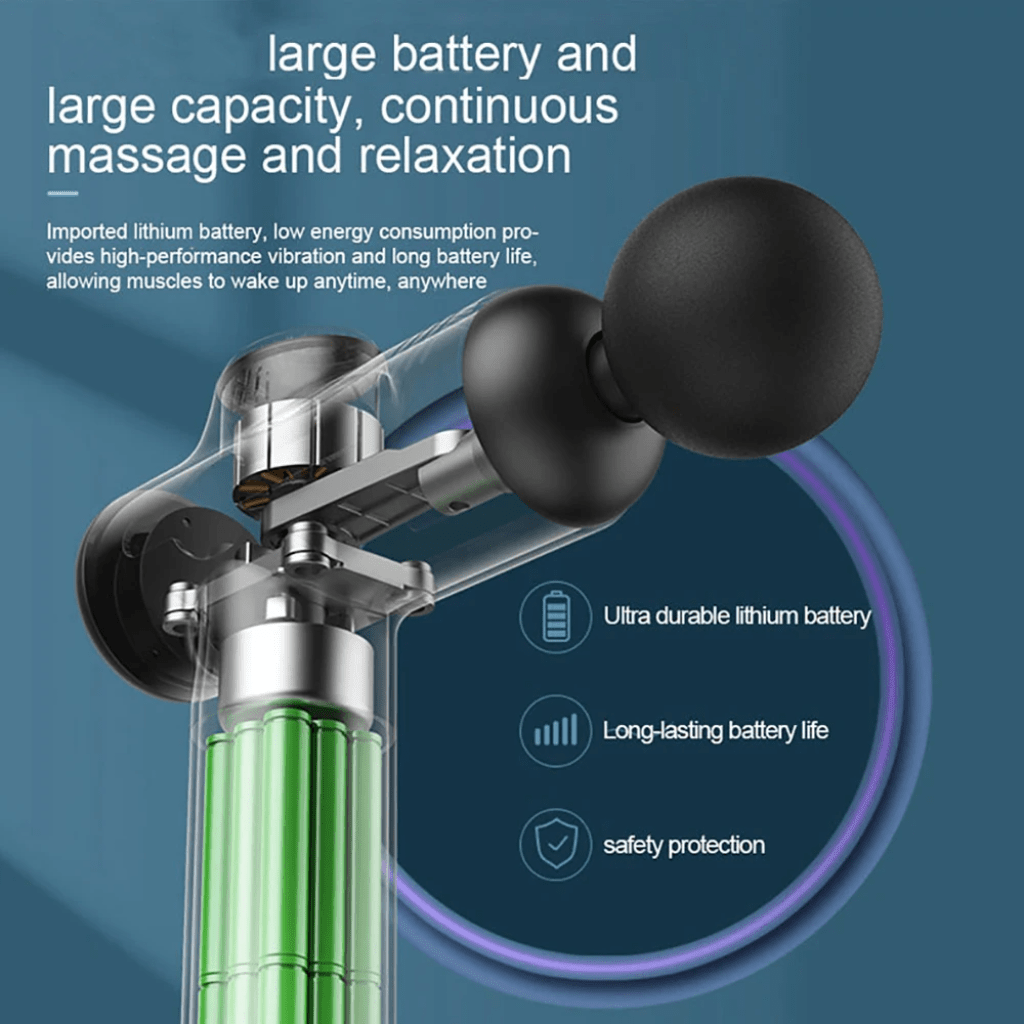 Pistola per massaggio a 99 liv - Vibration Massage Gun recensione e prezzo